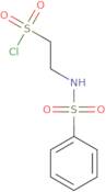 2-Benzenesulfonamidoethane-1-sulfonyl chloride