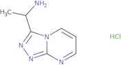 1-{[1,2,4]Triazolo[4,3-a]pyrimidin-3-yl}ethan-1-amine hydrochloride