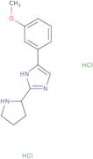 4-(3-Methoxyphenyl)-2-(pyrrolidin-2-yl)-1H-imidazole dihydrochloride