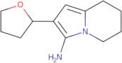 2-(Oxolan-2-yl)-5,6,7,8-tetrahydroindolizin-3-amine