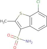 7-Chloro-2-methyl-1-benzothiophene-3-sulfonamide