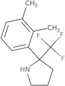 2-(2,3-Dimethylphenyl)-2-(trifluoromethyl)pyrrolidine