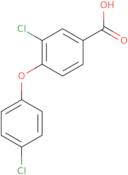 3-Chloro-4-(4-chlorophenoxy)benzoic acid