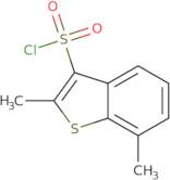 2,7-Dimethyl-1-benzothiophene-3-sulfonyl chloride