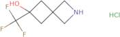 6-(trifluoromethyl)-2-azaspiro[3.3]heptan-6-ol hydrochloride