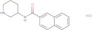 N-(Piperidin-3-yl)naphthalene-2-carboxamide hydrochloride