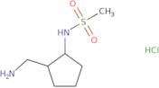 N-[2-(Aminomethyl)cyclopentyl]methanesulfonamide hydrochloride