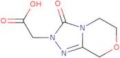 2-{3-Oxo-2H,3H,5H,6H,8H-[1,2,4]triazolo[3,4-c]morpholin-2-yl}acetic acid