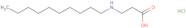 3-(Decylamino)propanoic acid hydrochloride