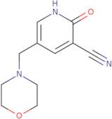 5-[(Morpholin-4-yl)methyl]-2-oxo-1,2-dihydropyridine-3-carbonitrile