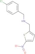 N-(4-Chlorobenzyl)-1-(5-nitrothiophen-2-yl)methanamine