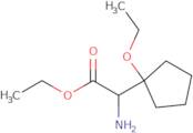 Ethyl 2-amino-2-(1-ethoxycyclopentyl)acetate