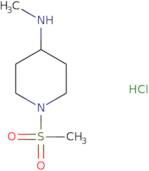 N-Methyl-1-(methylsulfonyl)piperidin-4-amine HCl