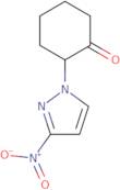 2-(3-Nitro-1H-pyrazol-1-yl)cyclohexan-1-one