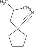 1-(2-Methylpropyl)cyclopentane-1-carbonitrile