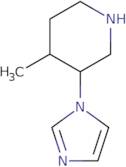 3-(1H-Imidazol-1-yl)-4-methylpiperidine