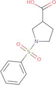 1-(Phenylsulfonyl)-3-pyrrolidinecarboxylic acid