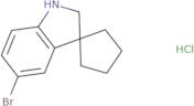 5'-Bromo-1',2'-dihydrospiro[cyclopentane-1,3'-indole] hydrochloride