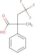 4,4,4-Trifluoro-2-methyl-2-phenylbutanoic acid