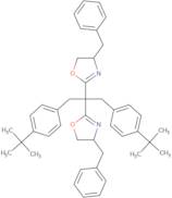 (4R,4'R)-2,2'-(1,3-Bis(4-(tert-butyl)phenyl)propane-2,2-diyl)bis(4-benzyl-4,5-dihydrooxazole)