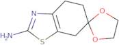 5,7-Dihydro-4H-spiro[1,3-benzothiazole-6,2'-[1,3]dioxolane]-2-amine