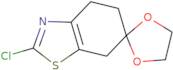 2-Chloro-5,7-dihydro-4H-spiro[1,3-benzothiazole-6,2'-[1,3]dioxolane]