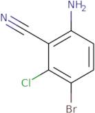 6-Amino-3-bromo-2-chlorobenzonitrile