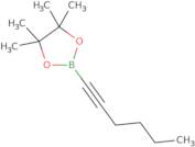 2-(Hex-1-yn-1-yl)-4,4,5,5-tetramethyl-1,3,2-dioxaborolane