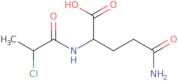 (S)-5-Amino-2-((R)-2-chloropropanamido)-5-oxopentanoic acid