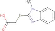 2-[(1-Methyl-1H-1,3-benzodiazol-2-yl)sulfanyl]acetic acid