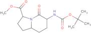 (3S,6S,8aS)-Methyl 6-((tert-butoxycarbonyl)amino)-5-oxooctahydroindolizine-3-carboxylate