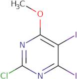 2-Chloro-4,5-diiodo-6-methoxypyrimidine