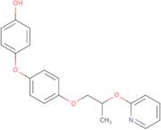 4-[4-[2-(2-Pyridinyloxy)propoxy]phenoxy]phenol