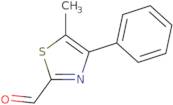 5-Methyl-4-phenylthiazole-2-carbaldehyde