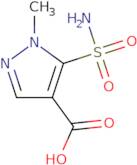 1-Methyl-5-sulfamoyl-1H-pyrazole-4-carboxylic acid