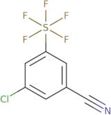 3-Chloro-5-(pentafluorosulfur)benzonitrile