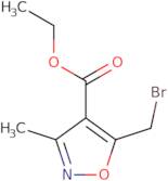 Ethyl 5-(bromomethyl)-3-methyl-1,2-oxazole-4-carboxylate