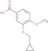 3-(cyclopropylmethoxy)-4-methoxybenzoic acid