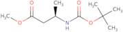 Methyl (R)-N-boc-3-aminobutyrate