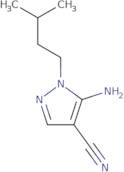 5-Amino-1-(3-methylbutyl)-1H-pyrazole-4-carbonitrile