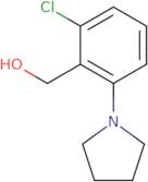 [2-Chloro-6-(pyrrolidin-1-yl)phenyl]methanol