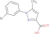 1-(3-Bromophenyl)-5-methyl-1H-pyrazole-3-carboxylic acid