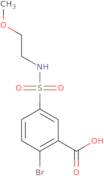 2-Bromo-5-[(2-methoxyethyl)sulfamoyl]benzoic acid