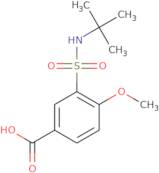 3-(tert-Butylsulfamoyl)-4-methoxybenzoic acid