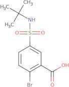 2-Bromo-5-(tert-butylsulfamoyl)benzoic acid