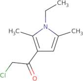 2-Chloro-1-(1-ethyl-2,5-dimethyl-1H-pyrrol-3-yl)ethan-1-one