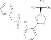 (S)-N-(2-(4-(tert-Butyl)-4,5-dihydrooxazol-2-yl)phenyl)-1-phenylmethanesulfonamide