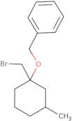 [1-(Bromomethyl)-3-methylcyclohexyl]oxymethylbenzene