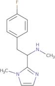 2-(4-Fluorophenyl)-N-methyl-1-(1-methyl-1H-imidazol-2-yl)ethanamine