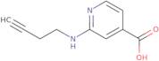 2-[(But-3-yn-1-yl)amino]pyridine-4-carboxylic acid